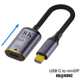 8K USB-C Multiport Adapter – HDMI, DisplayPort, VGA